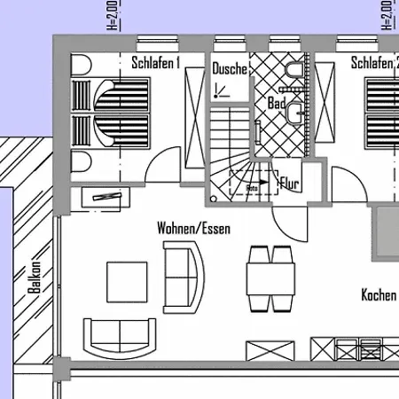 Borkumer Strandburg 8 Apartment Borkum