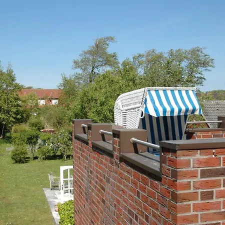 公寓 Borkumer Strandburg 8 博尔库姆